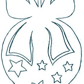 Раскраска новогодние шары Раскраска новогодние шары