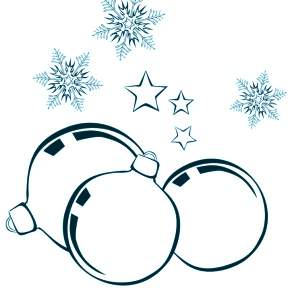 Раскраска новогодние шары Раскраска новогодние шары