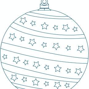 Раскраска новогодние шары Раскраска новогодние шары