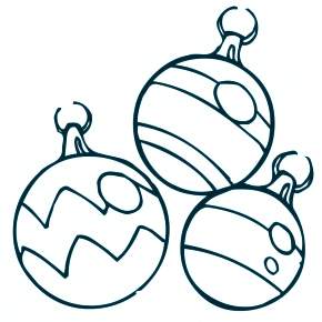 Раскраска новогодние шары Раскраска новогодние шары