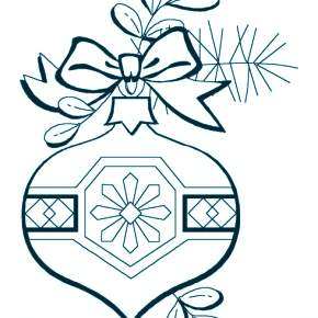 Раскраска новогодние шары Раскраска новогодние шары