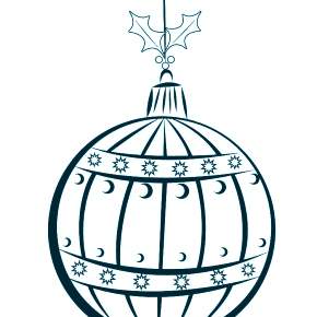 Раскраска новогодние шары Раскраска новогодние шары
