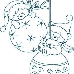 Раскраска новогодние шары Раскраска новогодние шары