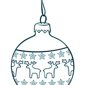 Раскраска новогодние шары Раскраска новогодние шары
