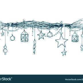 Раскраска новогодняя гирлянда Раскраска новогодняя гирлянда