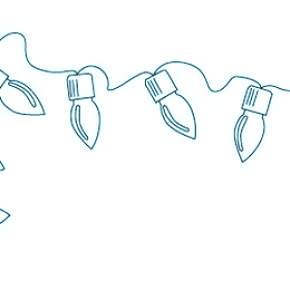 Раскраска новогодняя гирлянда Раскраска новогодняя гирлянда