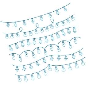 Раскраска новогодняя гирлянда Раскраска новогодняя гирлянда