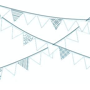 Раскраска новогодняя гирлянда Раскраска новогодняя гирлянда