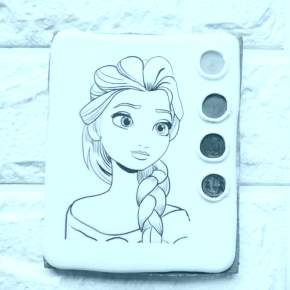 Раскраска пряник новогодний