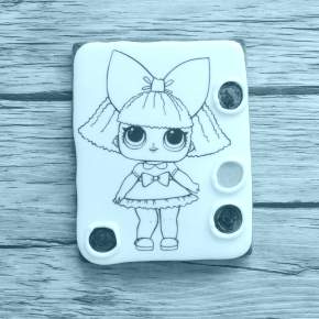 Раскраска пряник новогодний