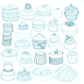 Раскраска пряник новогодний