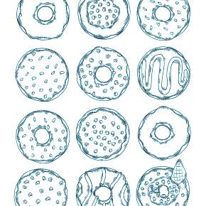 Раскраска пряник новогодний