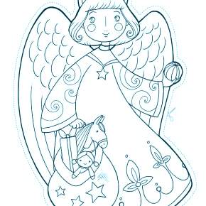 Раскраска пряник новогодний