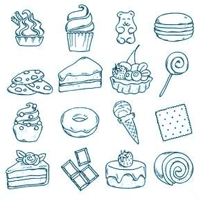 Раскраска пряник новогодний