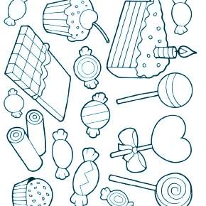 Раскраска пряник новогодний