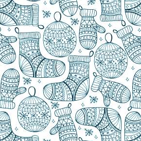 Раскраска новогодний носок Раскраска новогодний носок