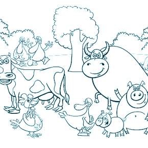 Раскраска Быка на Новый год