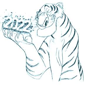 Раскраски Тигров на Новый год Раскраски Тигров на Новый год