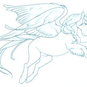 Раскраски Лошади на Новый год Раскраски Лошади на Новый год