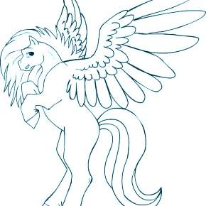 Раскраски Лошади на Новый год Раскраски Лошади на Новый год