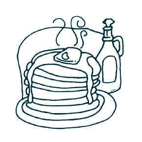 Раскраска Масленица