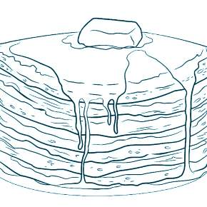 Раскраска Масленица