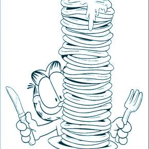 Раскраска Масленица