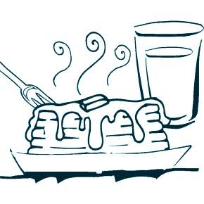 Раскраска Масленица