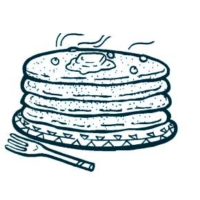 Раскраска Масленица