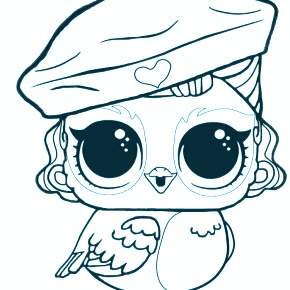 Раскраски куколки ЛОЛ Раскраски куколки ЛОЛ