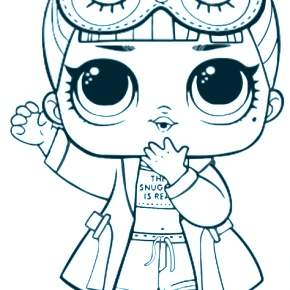 Раскраски куколки ЛОЛ Раскраски куколки ЛОЛ