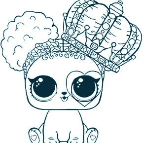 Раскраски куколки ЛОЛ Раскраски куколки ЛОЛ