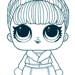 Раскраски куколки ЛОЛ Раскраски куколки ЛОЛ