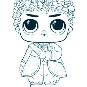 Раскраски куколки ЛОЛ Раскраски куколки ЛОЛ