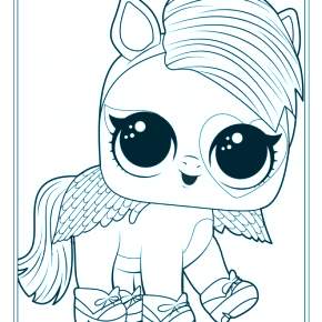 Раскраски куколки ЛОЛ Раскраски куколки ЛОЛ