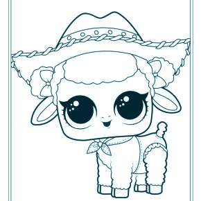 Раскраски куколки ЛОЛ Раскраски куколки ЛОЛ