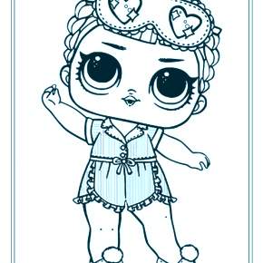 Раскраски куколки ЛОЛ Раскраски куколки ЛОЛ