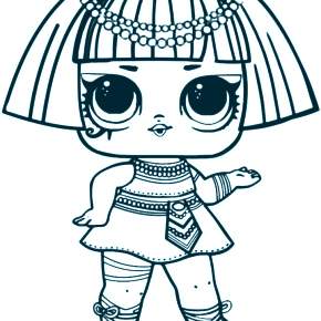Раскраски куколки ЛОЛ Раскраски куколки ЛОЛ