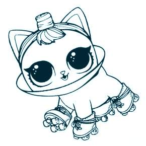 Раскраски куколки ЛОЛ Раскраски куколки ЛОЛ