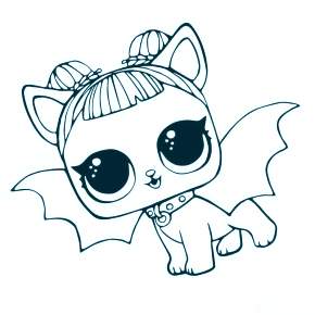 Раскраски куколки ЛОЛ Раскраски куколки ЛОЛ