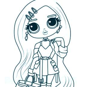 Раскраски куколки ЛОЛ Раскраски куколки ЛОЛ