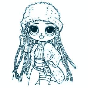 Раскраски куколки ЛОЛ Раскраски куколки ЛОЛ