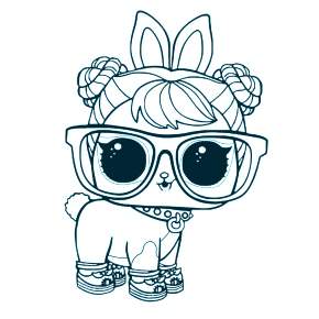 Раскраски куколки ЛОЛ Раскраски куколки ЛОЛ