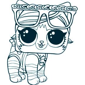 Раскраски куколки ЛОЛ Раскраски куколки ЛОЛ