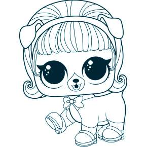 Раскраски куколки ЛОЛ Раскраски куколки ЛОЛ