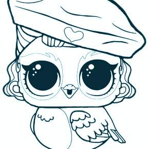 Раскраски куколки ЛОЛ Раскраски куколки ЛОЛ