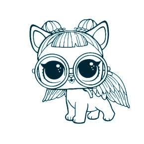 Раскраски куколки ЛОЛ Раскраски куколки ЛОЛ