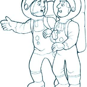 Раскраски ко Дню Космонавтики