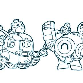 Раскраска Нани из Браво Старс