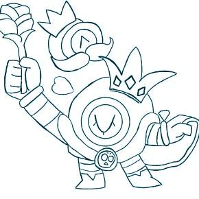 Раскраска Нани из Браво Старс